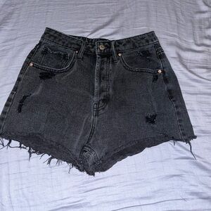 wild fable black jean shorts size 2